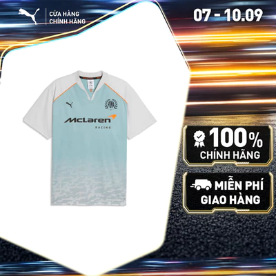 Áo Thun Thể Thao PUMA Nam McLaren Jersey Seafoam Màu Xanh