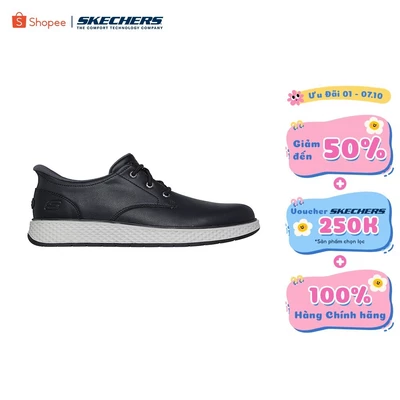 Giày Thể Thao Nam Skechers Slip-Ins USA Burkett Lonzo Thường Ngày - 205624-BLK Air-Cooled Memory Foam