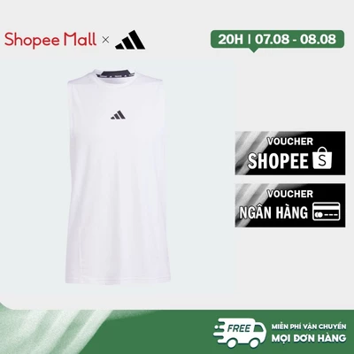 adidas Gym & Training Áo Tank Top Tập Luyện Designed for Training Nam trắng IS3795