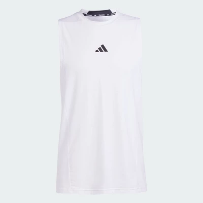 adidas Gym & Training Designed for Training Workout Tank Top Men White IS3795