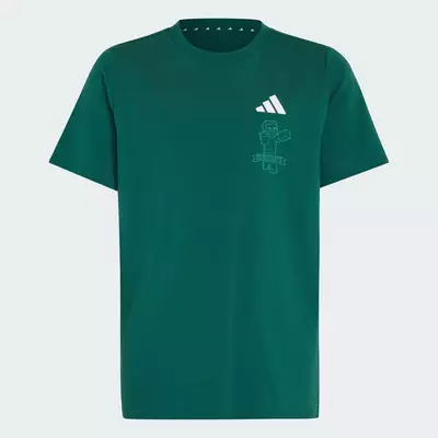 adidas Phong cách sống ÁO THUN ADIDAS MINECRAFT Trẻ em màu xanh lá KS9030