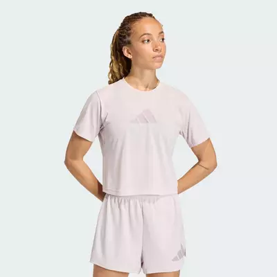 adidas Gym & Training Áo Thun Tập Train Essentials Big Logo Performance Nữ Màu tím KC5563