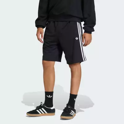 adidas Phong cách sống Quần Short LƯỚI ADICOLOR Nam Đen KD4081