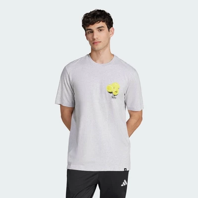 adidas Phong cách sống Áo Thun Graphic Lounge Still Life Lemons Nam Xám JJ3960