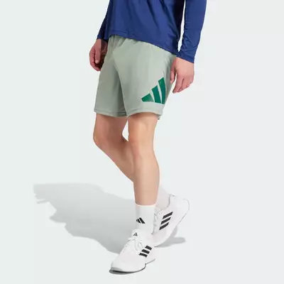 adidas Gym & Training Quần Short Tập Luyện Train Essentials Có Logo Nam màu xanh lá JD4872