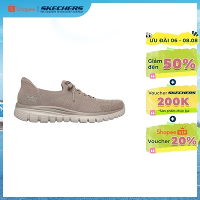 Giày Búp Bê Nữ Skechers Slip-Ins Modern Comfort Graceful Trend Seeker - 100970-TPE Air-Cooled Memory Foam