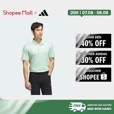 [Duy nhất 8.8 - VOUCHER 30%]adidas Đánh gôn Áo Polo Phủ Họa Tiết Core Nam trắng JY1925