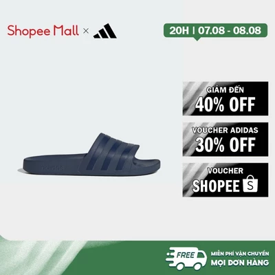 [Duy nhất 8.8 - VOUCHER 30%]adidas Bơi lội & Phong cách sống Dép quai ngang Adilette Aqua Unisex Màu xanh da trời IF0895