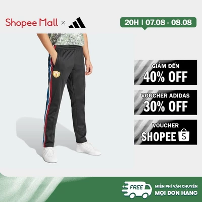 [Duy nhất 8.8 - VOUCHER 30%]adidas Bóng đá Quần Manchester United Stone Roses Originals Nam Đen IN6968