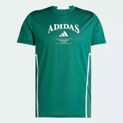 adidas Gym & Training Áo Thun Legacy Designed-for-Training Nam màu xanh lá JE8230