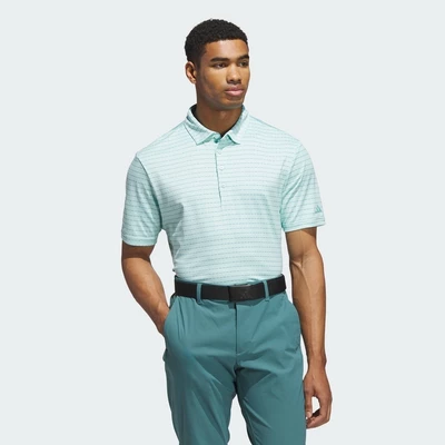 adidas Đánh gôn Áo Polo Kẻ Sọc Ultimate365 Dash Nam Ngọc lam JL5313