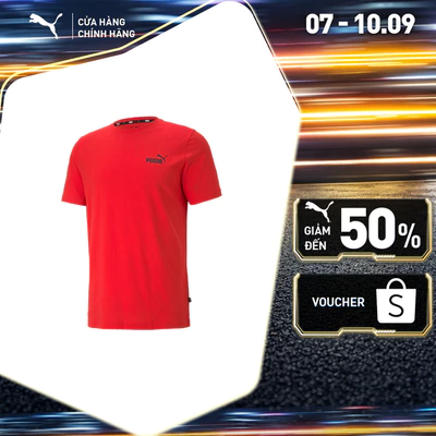 Áo Thun Thể Thao Tay Ngắn PUMA Nam ESS Small Logo Tee High Risk Red Màu Đỏ