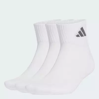adidas Phong cách sống BỘ 3 ĐÔI TẤT CỔ CHÂN THỂ THAO CÓ ĐỆM Unisex trắng KR7115