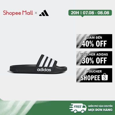 [Duy nhất 8.8 - VOUCHER 30%]adidas Swimming & Lifestyle Adilette Shower Slides Unisex Black GZ5922
