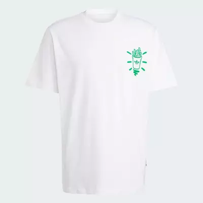 adidas Phong cách sống Áo Thun adidas Originals Nam trắng JD0677