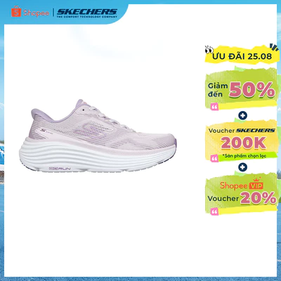 Giày Thể Thao Nữ Skechers Slip-Ins Performance Max Cushioning Endeavour Sequoya - 129484-LAV Air-Cooled Goga Mat