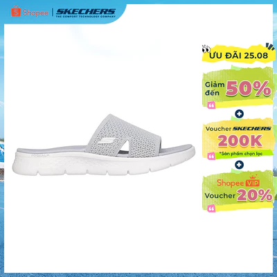 Xăng Đan/Dép Nữ Skechers On-The-GO GOwalk Flex Sandal Timeless Đi Bộ - 141449-GRY