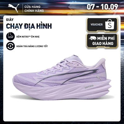 Giày Thể Thao PUMA Nữ Deviate Pure NITRO Wns Light Lavender-Inky Depths Màu Tím