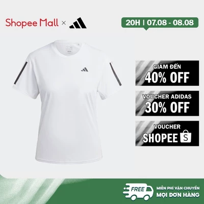 [Duy nhất 8.8 - VOUCHER 30%]adidas Running Own the Run Tee Women White IC5189