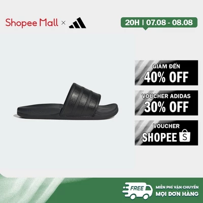 [Duy nhất 8.8 - VOUCHER 30%]adidas Phong cách sống DÉP ADILETTE COMFORT 2.0 Nữ Đen HQ2495