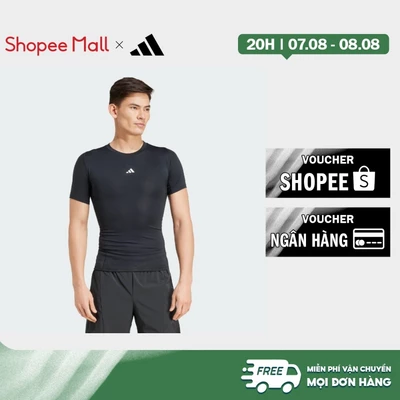 adidas Gym & Training Áo Thun Tập Luyện Nén Cơ TECHFIT Nam Đen JE6698