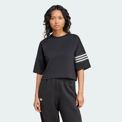 adidas Phong cách sống Áo Thun Neuclassics Nữ Đen IW5603