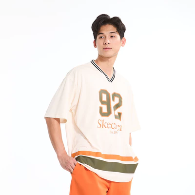Áo Thun Tay Ngắn Nam Skechers Lifestyle Physical Academia CollectionTrendy Short Sleeve-SL125M232-00V7 Online Sale