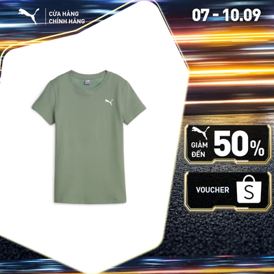 Áo Thun Thời Trang PUMA Nữ HER Structured Tee Eucalyptus Màu Xanh Lá