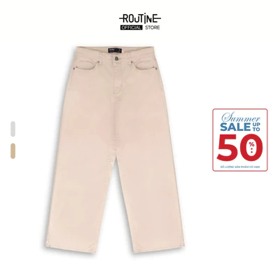 Quần Jeans Nữ Ống Suông Đứng Form Straight - Routine 10S25DPAW005