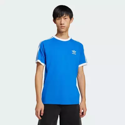 adidas Phong cách sống Áo Thun 3 Sọc Adicolor Classics Nam Màu xanh da trời JD2880