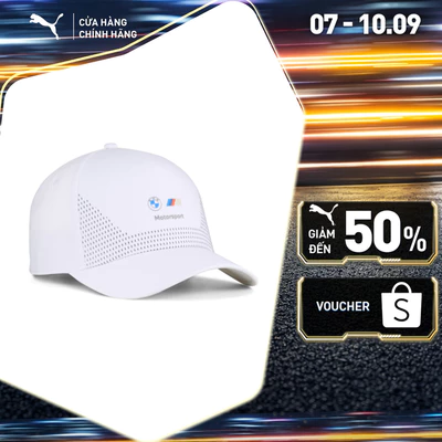 Nón Thể Thao PUMA Unisex BMW MMS BB Cap White Màu Trắng