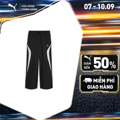 Quần Dài Thể Thao PUMA Nữ SPORT Woven Pants Black Màu Đen