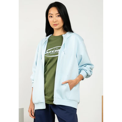 Áo Khoác Có Nón Unisex Skechers Skechers Authentic - Lounge Hooded Jacket - SL425U406-00PT
