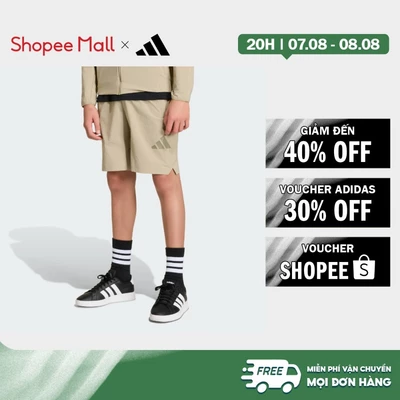 [Duy nhất 8.8 - VOUCHER 30%]adidas Phong cách sống Z.N.E. QUẦN SHORT DU LỊCH DỆT Trẻ em nâu KC1959