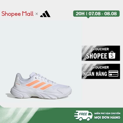 adidas Quần vợt Giày Tennis Courtjam Control 3 Nữ trắng JR1788