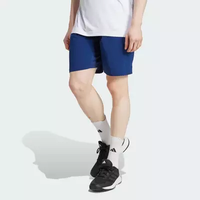 adidas Quần vợt Quần Short Dệt Co Giãn Climacool Club Tennis Nam Màu xanh da trời JN9005