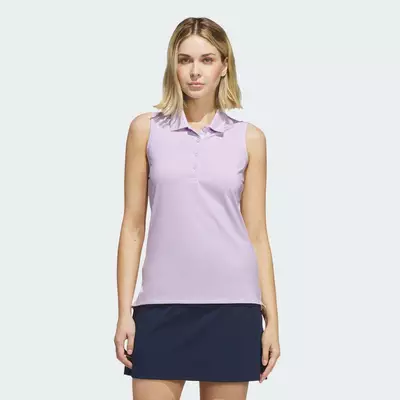 adidas Đánh gôn Áo Polo Trơn Không Tay Ultimate365 Nữ Màu tím KG1455