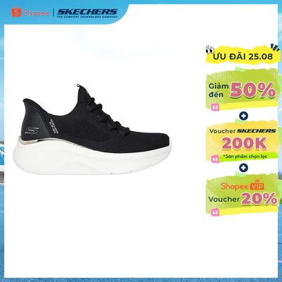 [ĐỘC QUYỀN ONLINE] Giày Thể Thao Nữ Skechers Slip-Ins BOBS Sport B Love True Delight - 117617-BLK