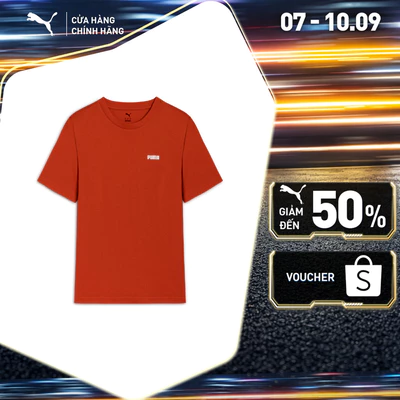 Áo Thun Thời Trang Ngắn Tay PUMA Nam ESS Small Logo Tee For All Time Red Màu Đỏ