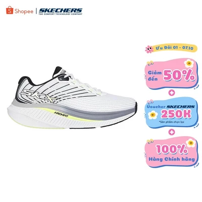 Giày Thể Thao Nam Skechers GOwalk Max Cushioning Haptic Đi Bộ-216355-WBK APMA
