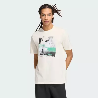 adidas Phong cách sống ÁO THUN GRAPHIC MEMORIES OF SPORT OUTDOOR Nam trắng KC7095
