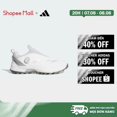 [Duy nhất 8.8 - VOUCHER 30%]adidas Đánh gôn Giày Golf Đinh Liền Adizero ZG Boa Nam trắng IH3357