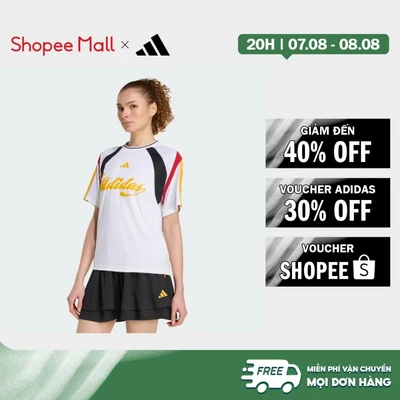 [Duy nhất 8.8 - VOUCHER 30%]adidas Phong cách sống Áo Đấu House of Tiro Nữ trắng KB6128