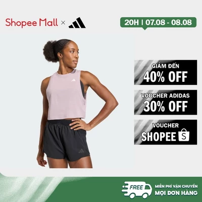 [Duy nhất 8.8 - VOUCHER 30%]adidas Gym & Training Áo Tank Top Tập Luyện Dáng Boxy Train Essentials Nữ Màu tím KB7919