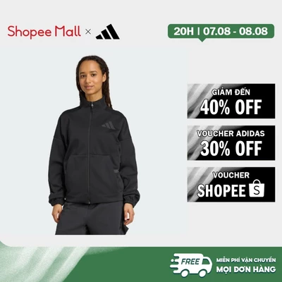 [Duy nhất 8.8 - VOUCHER 30%]adidas Lifestyle adidas Z.N.E. Track Top Women Black JW7778