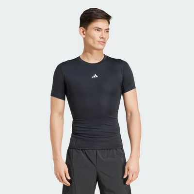 adidas Gym & Training Áo Thun Tập Luyện Nén Cơ TECHFIT Nam Đen JE6698
