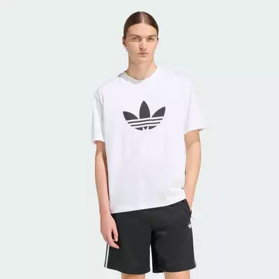 adidas Lifestyle ADICOLOR TREFOIL TEE Men White KE0901