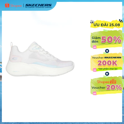Giày Thể Thao Nữ Skechers BOBS Sport Infinity Vapor Sole Thường Ngày - 117553-OFWT Memory Foam