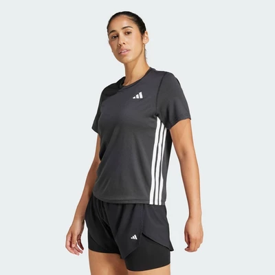 adidas Gym & Training & Bóng lưới Áo Thun Tập Luyện 3 Sọc Train Essentials Nữ Đen JH1392
