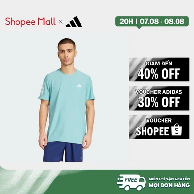 [Duy nhất 8.8 - VOUCHER 30%]adidas Chạy Áo Thun Own the Run Nam Ngọc lam JX2211